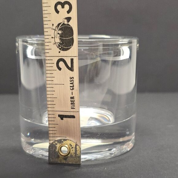 MARIMEKKO KIVI Clear Votive Tea Light Candle holder FINLAND Crate & Barrel - Picture 7 of 8